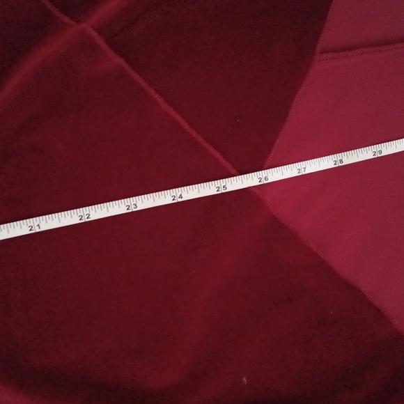 VINTAGE RED VELVET DRESS - Picture 11 of 17